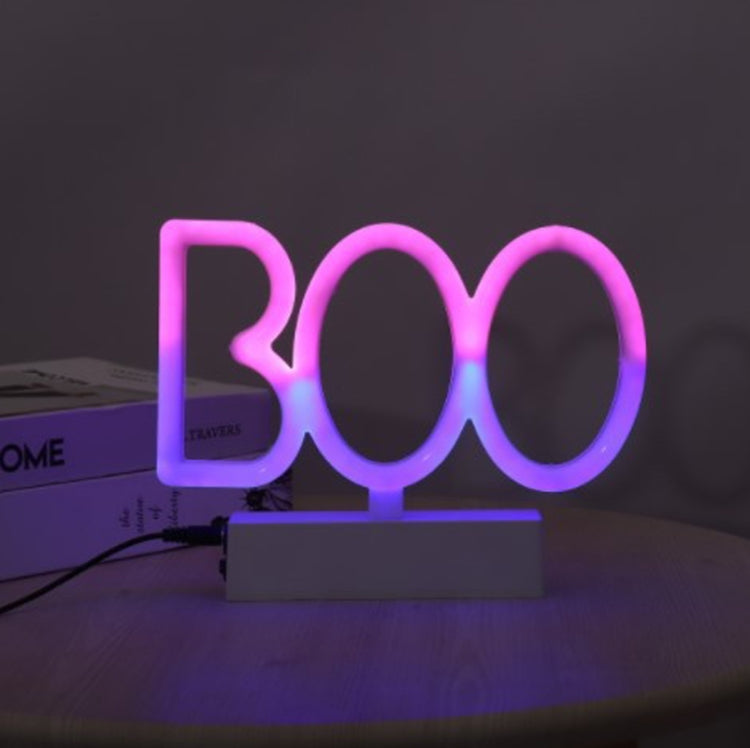 أضواء ديكورية بإضاءة نيون LED لأجواء احتفالية، أضواء ديكورية لمتجر البار، قبعة ساحرة، ساحرة مكنسة، زجاجة مستديرة، زجاجة طويلة، جمجمة، حلوى، بو، خفاش، عين
