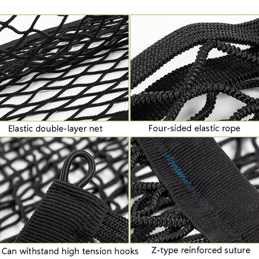 BL-210330 Car Door Net Bag Car Stretch Storage Bag Trunk Fire Extinguisher Side Net, Style:, 35x25cm Fine Net, 45x25cm Fine Net, 35x25cm Coarse Net, 45x25cm Coarse Net