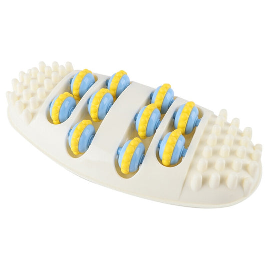 666 Household Stimulating And Kneading Foot Acupuncture Point Roller Type Foot Massager, 28.5x13.5x5cm