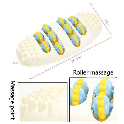 666 Household Stimulating And Kneading Foot Acupuncture Point Roller Type Foot Massager, 28.5x13.5x5cm