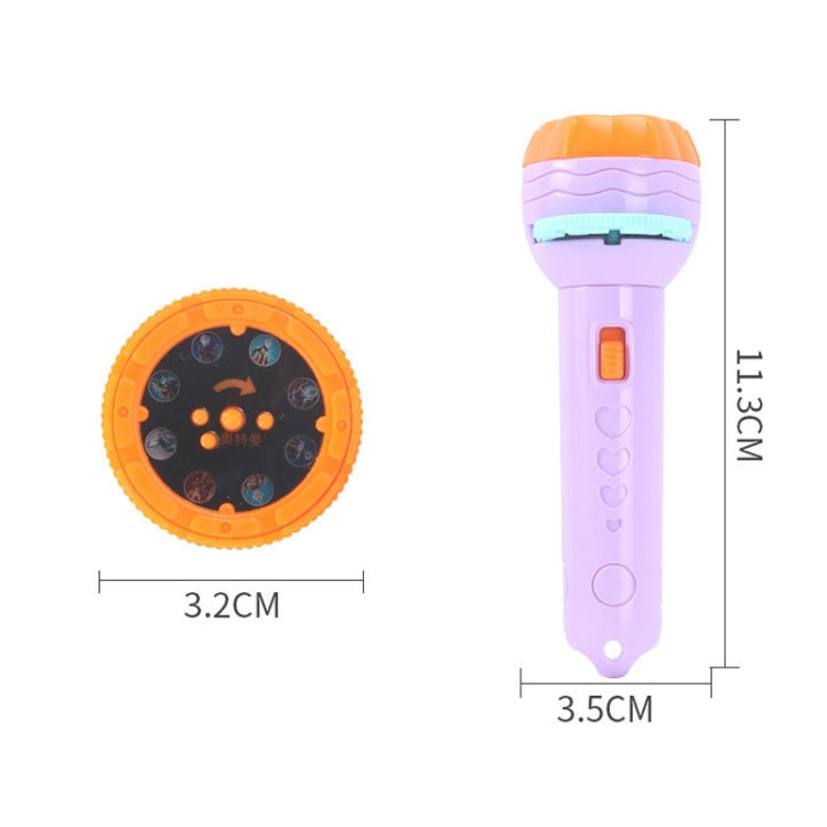 3 Sets Children Early Education Luminous Projection Flashlight
