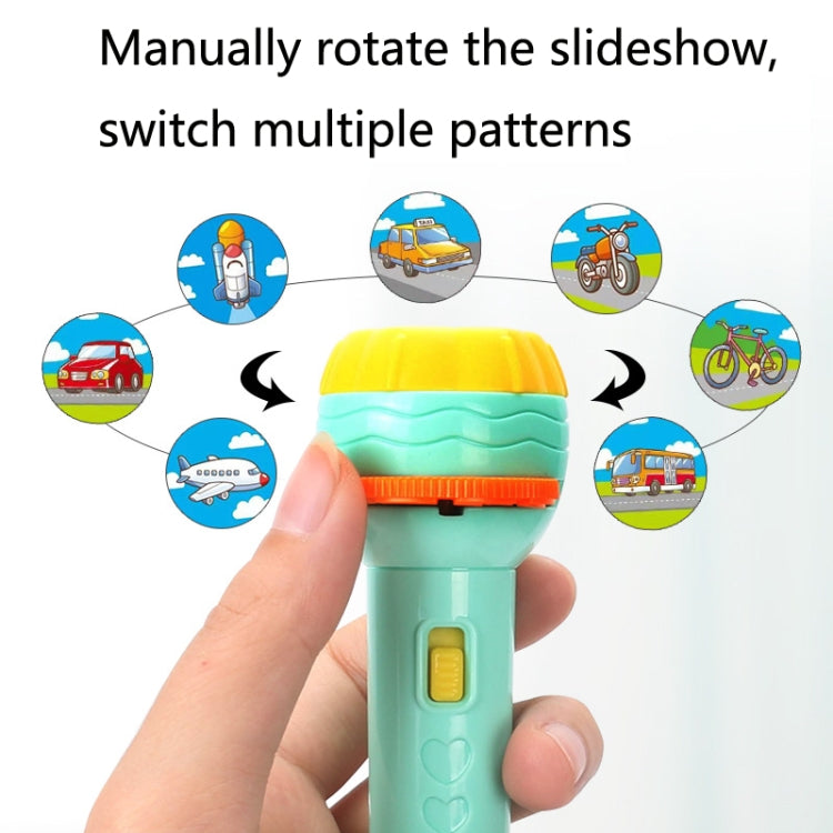 3 Sets Children Early Education Luminous Projection Flashlight