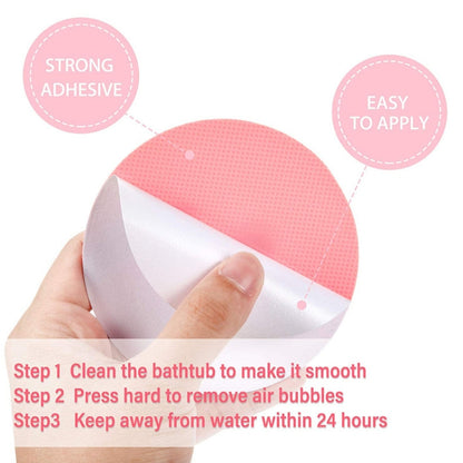 Bathroom Steps Round PEVA Non-Slip Stickers, 6 PCS / Pack 10cm, 12 PCS / Pack 10cm, 20 PCS / Pack 10cm, 20 PCS / Pack 8cm, 20 PCS / Pack 15cm