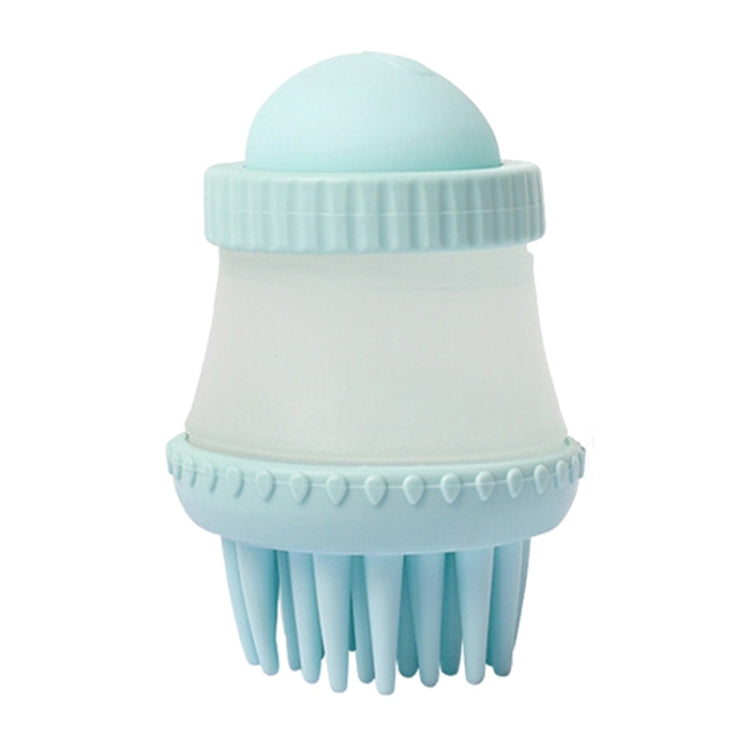 92645 Pet Supplies Round Dog Bathing Massage Brush, Light Gray, Navy, Mint Green, Pink, Rose Red