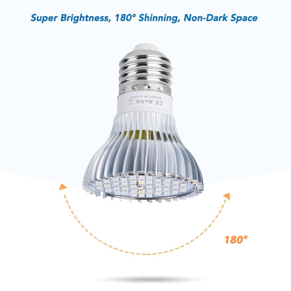 مصباح نمو النباتات LED E27150W، 200 حبة، ضوء ملء النبات، طيف كامل، ضوء الشمس
