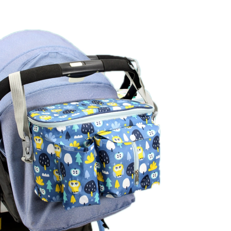Multifunctional Baby Stroller Storage Bag, White Dinosaur, Yellow Zoo, Green Lamb, White Alpaca, Tibetan Owl, Denglin Deer, Yellow Zoo + Side Pocket, Green Lamb + Side Pocket, White Alpaca + Lateral Pocket, Tibetan Owl + Side Pocket��������������������...