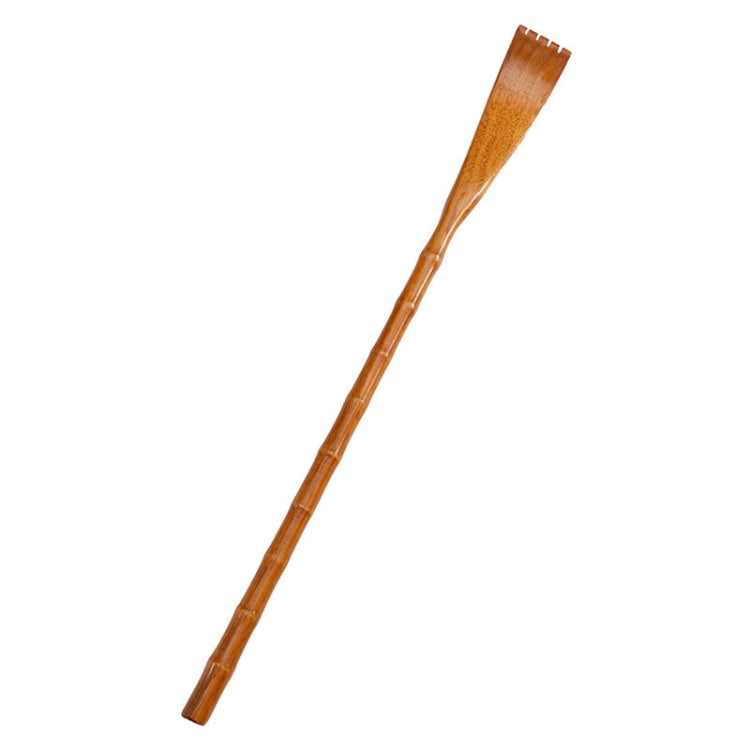 BQR01 Back Scratcher Long Handle Wooden Massage Scratcher, Style:, Round Red, Round Nature Color, Square Red, Square Nature Color, Bamboo Section Red, Bamboo Section Nature Color, Dual-use, Small Hand