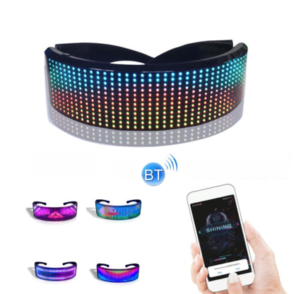 Blinds APP Bluetooth Full Color Luminous Glasses, Luminous Glasses
