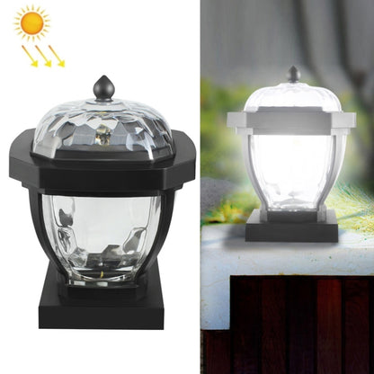 2 LED Solar Waterproof Outdoor Garden Light, Style:, White Light-Lawn Lamp, Warm Light-Lawn Lamp, White Light-Column Cap
