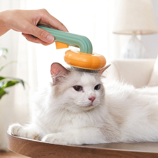 Cat Comb Remove Floating Hair Dog Comb, Yellow