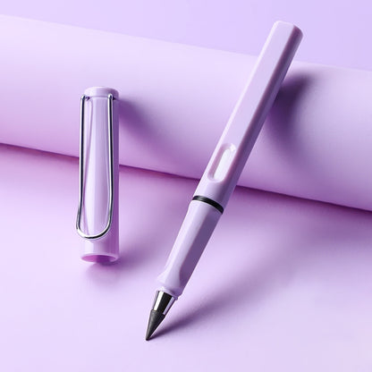 5 PCS No Ink No Need To Sharpen Drawing Sketch Pen Not Easy To Break Erasable HB Writing Pencil, Black, Red, Yellow, Green, Blue, White, Makaron Yellow, Makaron Green, Makaron Blue, Makaron Pink, Makaron Purple, Pink