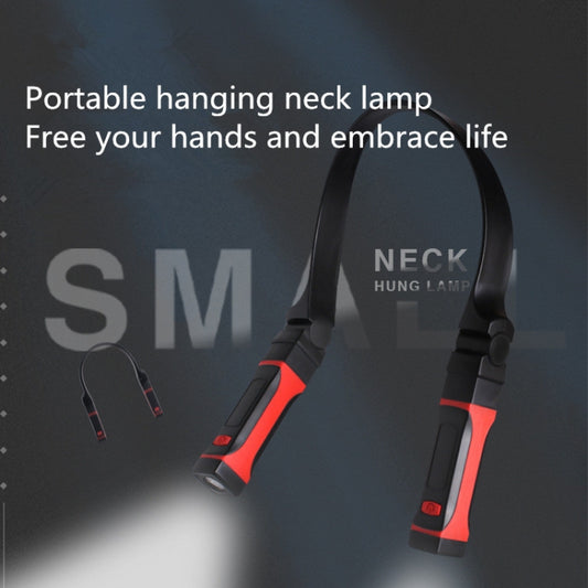 KS-1006  LED Hanging Neck Light Outdoor Lighting Work Light,Style:, Dry Battery, USB Charging