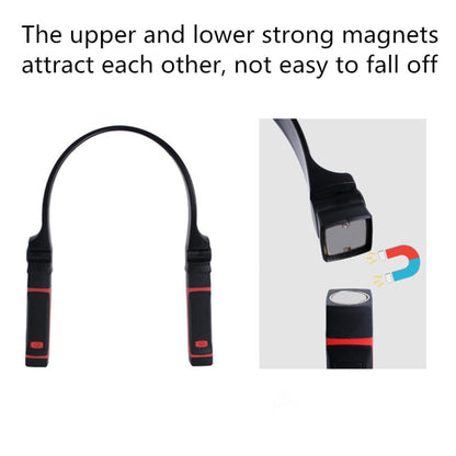 KS-1006  LED Hanging Neck Light Outdoor Lighting Work Light,Style:, Dry Battery, USB Charging