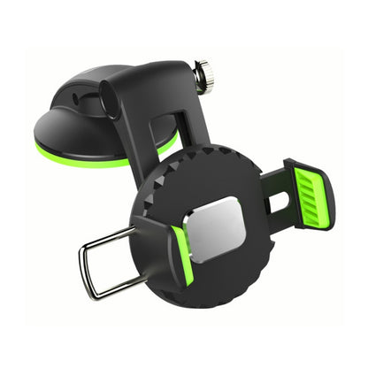 Car Diamond Suction Cup Mobile Phone Holder, Green, Black
