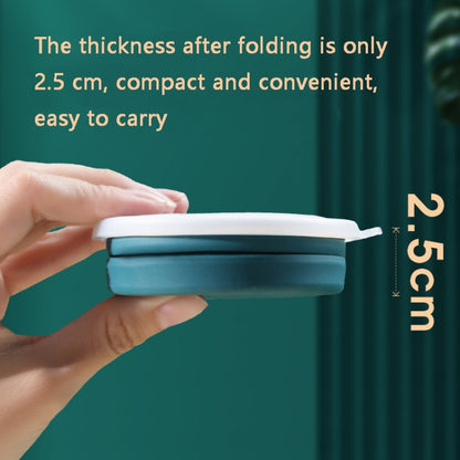 AK1313 320ml Portable Silicone Folding Water Cup With Lid