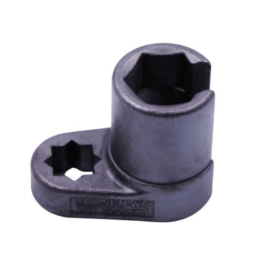 22mm Car Oxygen Sensor Sleeve Disassembly Wrench Tool, 1/2 inch Plum Angle Wrench