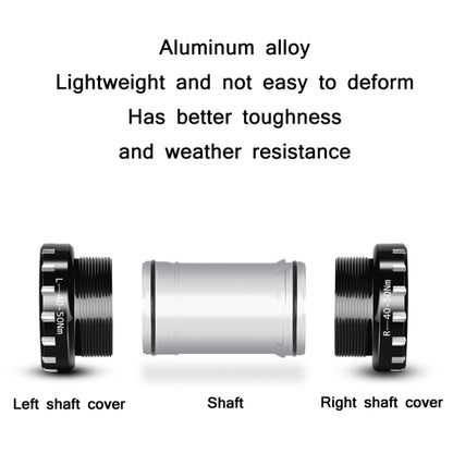WEST BIKING Mountain Road Bike Screw-In Bearing Bottom Axle