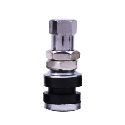 20 PCS Motorcycle Tubeless Tire Valve Stainless Steel Straight Mouth, TR161