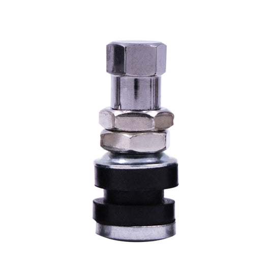 20 PCS Motorcycle Tubeless Tire Valve Stainless Steel Straight Mouth, TR161
