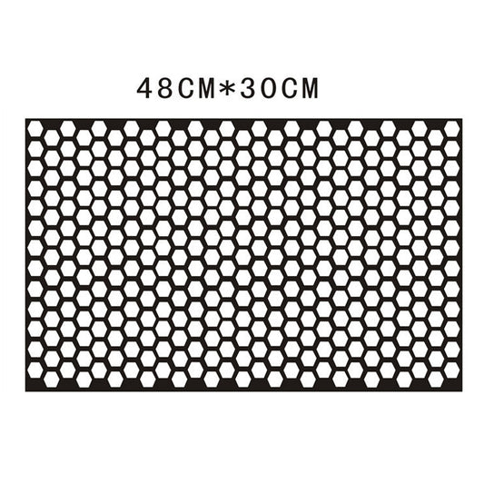 5 PCS Car Honeycomb Tail Lamp Film Universal Personality Modified Light Film Sticker