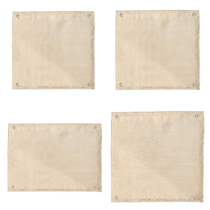Outdoor Camping Fiberglass Heat Insulation Pad Fireproof Cloth, Size: