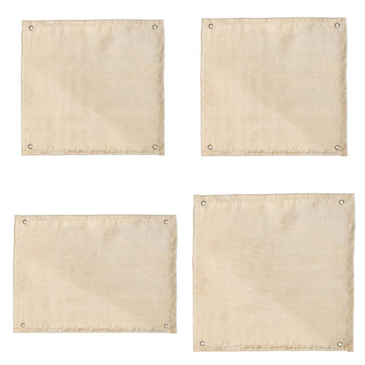 Outdoor Camping Fiberglass Heat Insulation Pad Fireproof Cloth, Size: