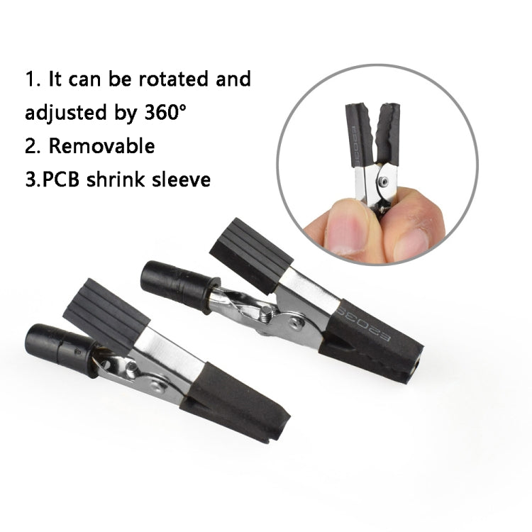 Four-Claw PCB Digital Repair Welding Station, SN4B-BK9 Black, SN4B-SY2 Silver, SN4B Black Tube Silver Clip
