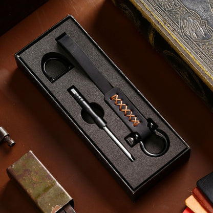 A001 Car Keychain Leather Long Key Rope, Oil Wax Black, Oil Wax Red, Crazy Horse Black, Crazy Horse Brown, Crazy Horse Blue