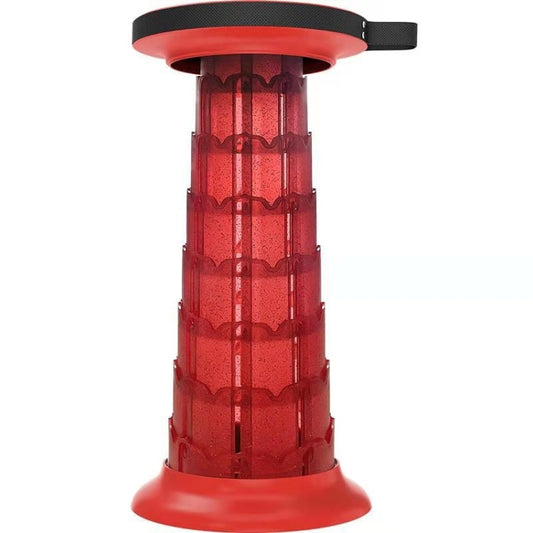 Outdoor Portable Lotus Heightened Folding Telescopic Stool