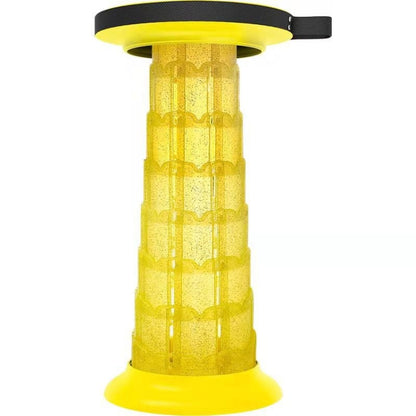Outdoor Portable Lotus Heightened Folding Telescopic Stool
