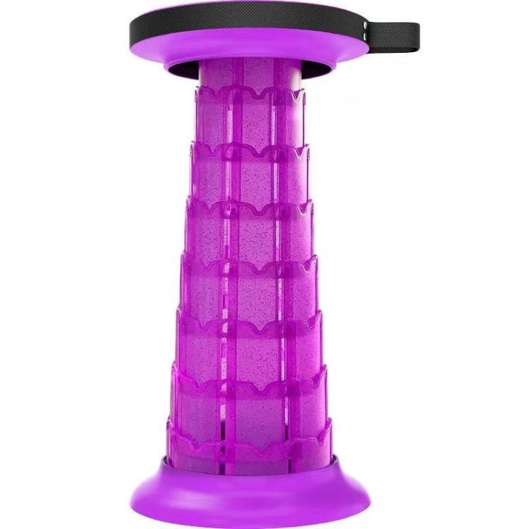 Outdoor Portable Lotus Heightened Folding Telescopic Stool