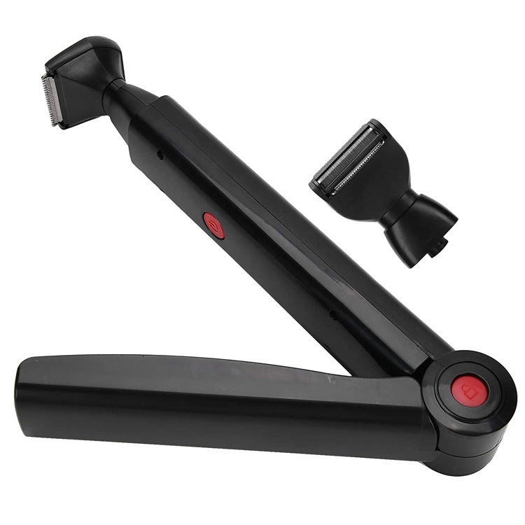 B7 2-in-1 USB Rechargeable Electric Shaver Back Shaver