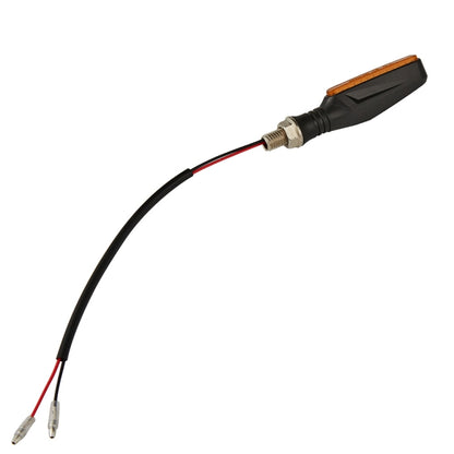 2pcs MK-109 Motorcycle Flow Steering Lamp LED Signal Light, MK-109(Black ), MK-109(Yellow )