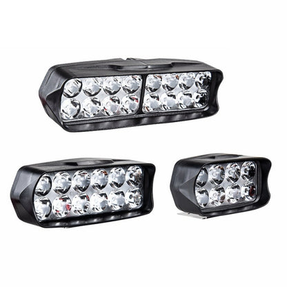 2 PCS MK-265 Motorcycle Character Shooting Light Auxiliary Day Running Light, Style:, 8 LEDs, 12 LEDs, 16 LEDs