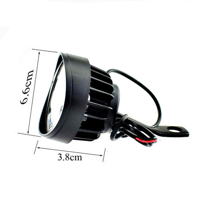 2 PCS MK-262 6 LEDs Motorcycle Fog Lamp, Shooting Light