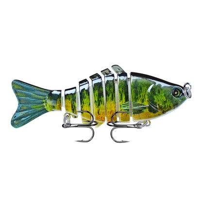 2 PCS PROBEROS HS001 10cm 15.5g Road Sub-Fish Bait Plastic Hard Bait