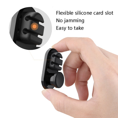3 PCS Car Sticky Storage Data Cable Hook