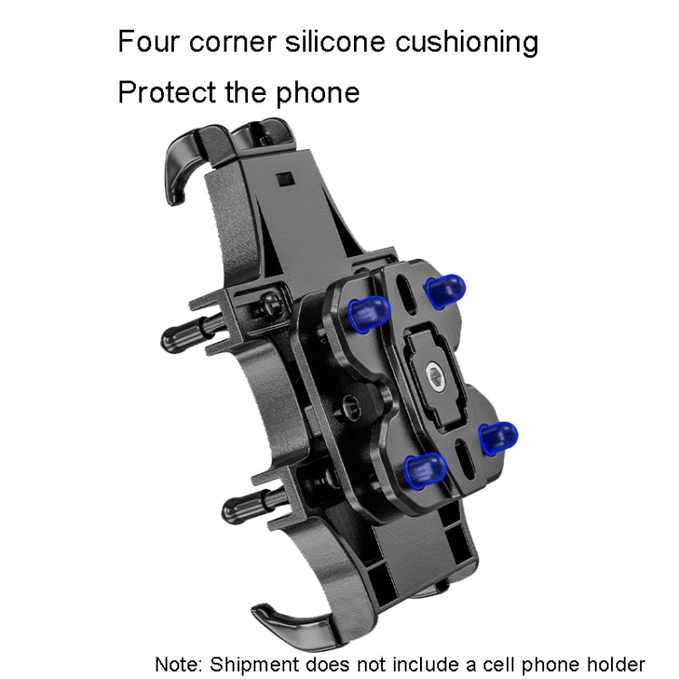 JZ01 Motorcycle Mobile Phone Holder Frame Shock Absorber, Holder Frame Shock Absorber