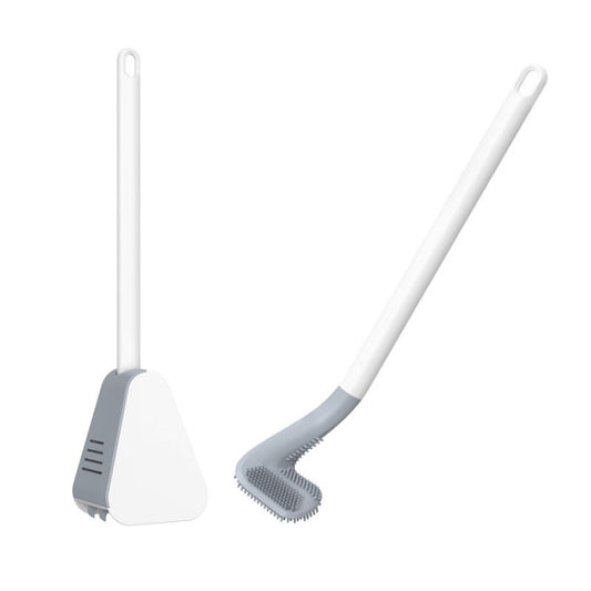 Golf Toilet Brush With Self-Opening And Closing Water-Proof Base, White, Blue, Black, Green