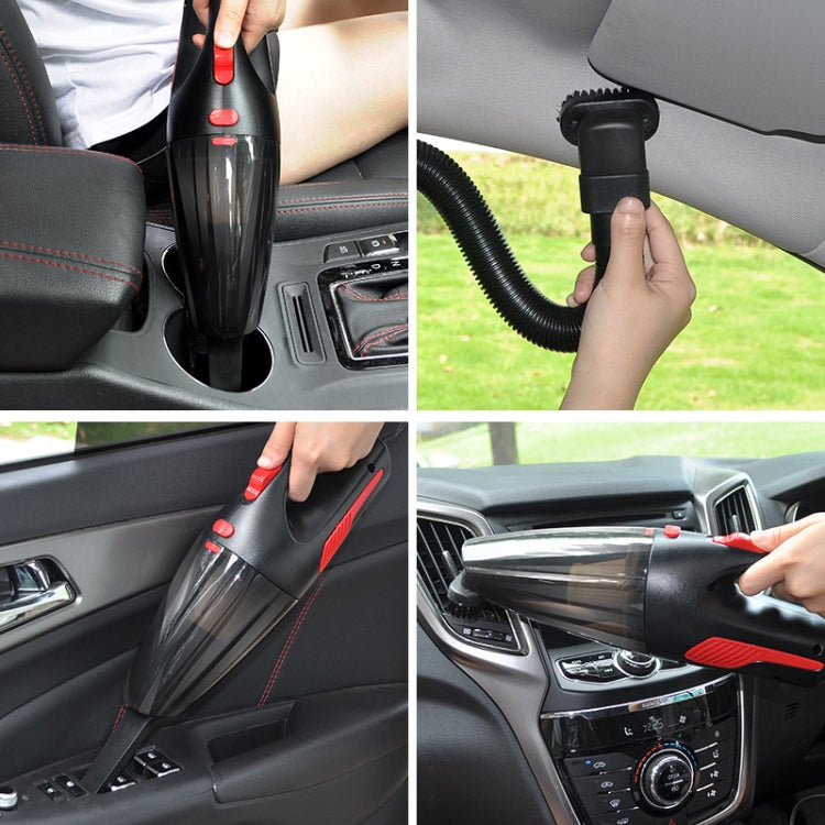 CS1016 120W Cordless Dry Wet Car Handheld Vacuum Cleaner With Light, Cordless with Light