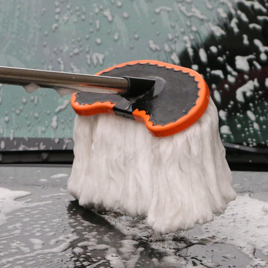 Extended Telescopic Soft Wool Car Washing Mop, Size:, 95cm, 125cm