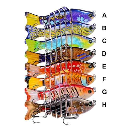 PROBEROS HS033 10cm 15.61g Knotty Lure Fish Bait Plastic Hard Bait