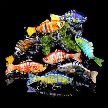 PROBEROS HS033 10cm 15.61g Knotty Lure Fish Bait Plastic Hard Bait