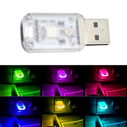 USB Car Internal Atmosphere Light, K6 Sound Control Single Lamp