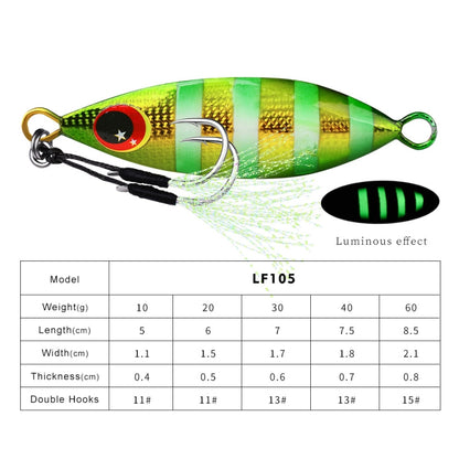 PROBEROS LF105 Sea Fishing Metal Road Bait