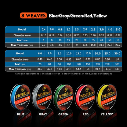 PROBEROS 8 Edited 100M Majestic Horse Fish Line