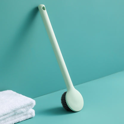 Home Long Handle Soft Hair Shower Brush, Mint Green, Cherry Pink, Ivory White