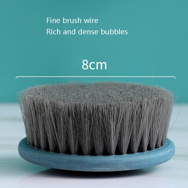 Home Long Handle Soft Hair Shower Brush, Mint Green, Cherry Pink, Ivory White