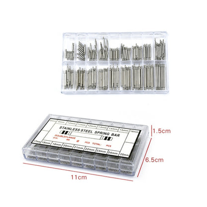 270 PCS / Box C015 8-25mm Stainless Steel Seamless Box Packing Spring Bar, 180 PCS / Box C014 8-25mm, 270 PCS / Box C015 8-25mm, 360 PCS / Box C016 8-25mm