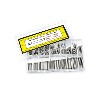 Stainless Steel Seamless Box Packing Spring Bar, 400 PCS / Box G084 6-25mm